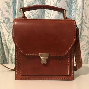 Hand Made Real Leather Crossbody Bag